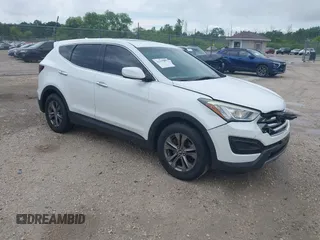 2014 Hyundai Santa Fe with VIN 5XYZTDLBXEG198543, listed as a IAAI auction lot 42567001 with 242,221 mi miles and . Bid and sale history available at DreamBid. Image 1.
