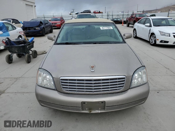 2003 Cadillac DeVille with VIN 1G6KD54Y83U111244, listed as a Copart auction lot 45117065 with 94,580 mi miles and Salvage Title. Bid and sale history available at carsss.com. Image 5.