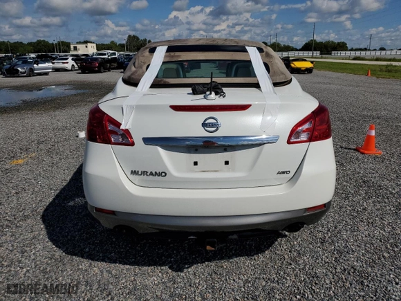 2014 Nissan Murano CrossCabriolet with VIN JN8AZ1FY0EW301549, listed as a Copart auction lot 73863704 with 0 mi miles and Salvage Title. Bid and sale history available at carsss.com. Image 6.