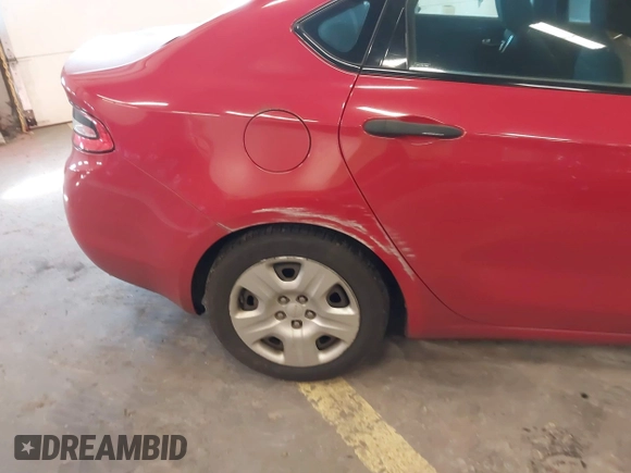 2013 Dodge Dart SE with VIN 1C3CDFAA8DD344836, listed as a IAAI auction lot 41681293 with 126,776 mi miles and . Bid and sale history available at carsss.com. Image 6.