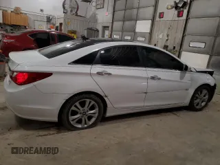 2013 Hyundai Sonata Limited with VIN 5NPEC4AC0DH636231, listed as a Copart auction lot 43065435 with 140,394 mi miles and Salvage Title. Bid and sale history available at DreamBid. Image 3.