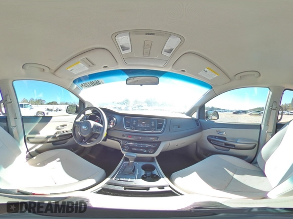 2017 Kia Sedona L with VIN KNDMA5C10H6279572, listed as a Copart auction lot 46491355 with 83,375 mi miles and Salvage Title. Bid and sale history available at carsss.com. Image 13.