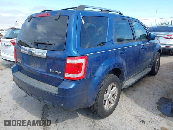 2008 Ford Escape Hybrid with VIN 1FMCU49H08KA30483, listed as a IAAI auction lot 42830513 with 270,740 mi miles and . Bid and sale history available at DreamBid. Image 4.
