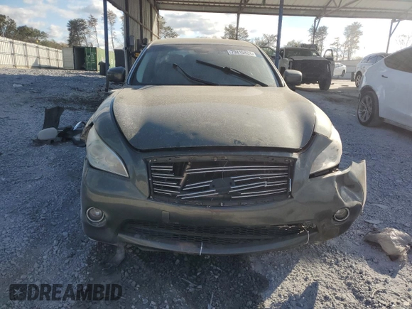 2013 Infiniti M37 with VIN JN1BY1AP6DM513757, listed as a Copart auction lot 79410424 with 0 mi miles and Salvage Title. Bid and sale history available at carsss.com. Image 5.