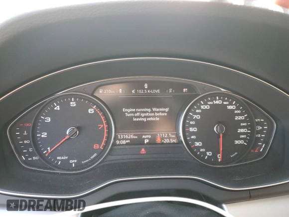 2018 Audi Q5 Premium with VIN WA1ANAFY7J2246066, listed as a Copart auction lot 59571795 with 131,626 mi miles and Salvage title. Bid and sale history available at DreamBid. Image 9.