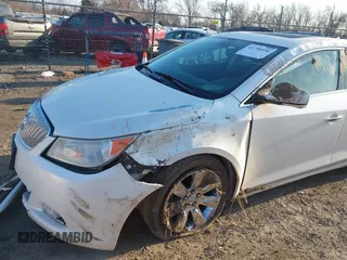 2011 Buick LaCrosse CXL with VIN 1G4GC5ED9BF223812, listed as a IAAI auction lot 41790956 with 176,266 mi miles. Bid and sale history available at carsss.com. Image 6.