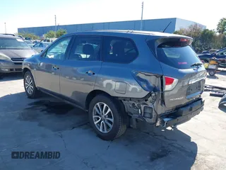 2015 Nissan Pathfinder SV z VIN 5N1AR2MN7FC634047, wystawiony jako IAAI lot #41678376 z przebiegiem 151 580 mil mil oraz . Historia ofert i sprzedaży dostępna na DreamBid. Obrazek 3.