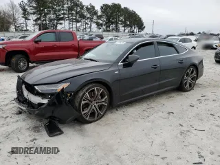 2020 Audi A7 Prestige with VIN WAUV2AF20LN009574, listed as a Copart auction lot 41796335 with 55,084 mi miles and Salvage Title. Bid and sale history available at carsss.com. Image 1.