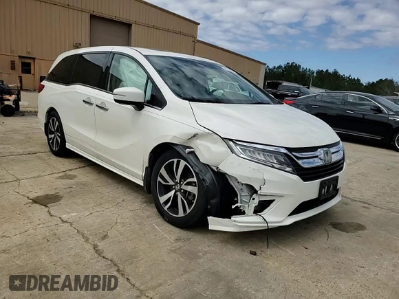 2019 Honda Odyssey Elite with VIN 5FNRL6H99KB013578, listed as a Copart auction lot 49246685 with 54,025 mi miles and Salvage title. Bid and sale history available at DreamBid. Image 10.