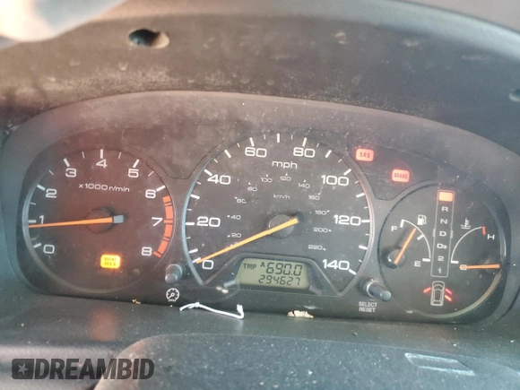 2003 Honda Odyssey EX-L with VIN 5FNRL18903B145567, listed as a Copart auction lot 47925695 with 294,627 mi miles and Salvage Title. Bid and sale history available at DreamBid. Image 9.