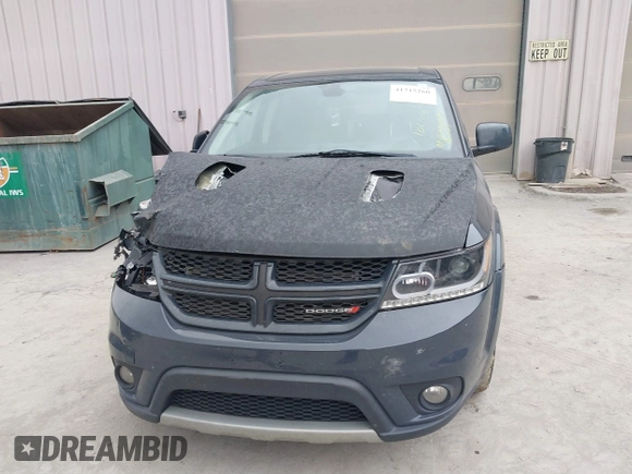 2018 Dodge Journey GT with VIN 3C4PDCEG4JT517106, listed as a IAAI auction lot 41715260 with 106,710 mi miles. Bid and sale history available at carsss.com. Image 12.