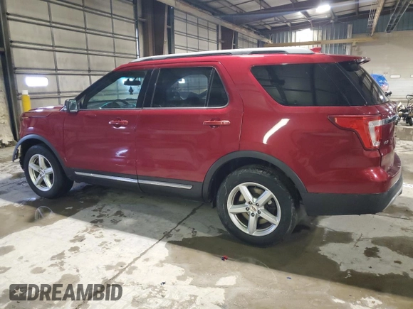 2016 Ford Explorer XLT with VIN 1FM5K8DH9GGC86183, listed as a Copart auction lot 48215405 with 88,594 mi miles and Salvage Title. Bid and sale history available at carsss.com. Image 2.