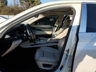 2009 BMW 7 Series 750i with VIN WBAKA83519CY35318, listed as a Copart auction lot 42594275 with 0 mi miles and Salvage Title. Bid and sale history available at carsss.com. Image 7.