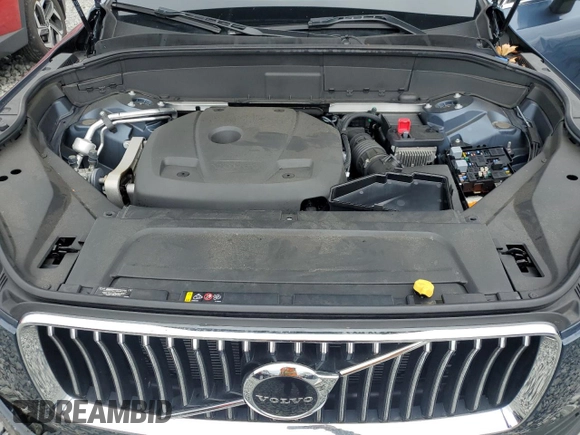 2022 Volvo XC90 Momentum with VIN YV4A221KXN1849335, listed as a Copart auction lot 51235125 with 20,312 mi miles and Salvage title. Bid and sale history available at DreamBid. Image 12.