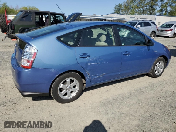 2007 Toyota Prius with VIN JTDKB20U477635872, listed as a Copart auction lot 54506005 with 80,023 mi miles and Clean Title. Bid and sale history available at carsss.com. Image 3.