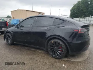 2022 Tesla Model Y Performance с VIN 7SAYGDEF5NF554018, выставлен на аукционе Copart как лот 65062185 с пробегом Не указан миль и Списание • Salvage title. История ставок и продаж доступна на DreamBid. Изображение 2.