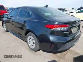 2020 Toyota Corolla L with VIN 5YFDPRAE2LP073568, listed as a IAAI auction lot 41905444 with 14,302 mi miles. Bid and sale history available at carsss.com. Image 3.