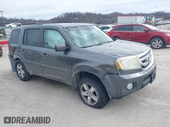 2011 Honda Pilot EX-L with VIN 5FNYF4H59BB042308, listed as a IAAI auction lot 41635511 with 196,736 mi miles and . Bid and sale history available at carsss.com. Image 1.