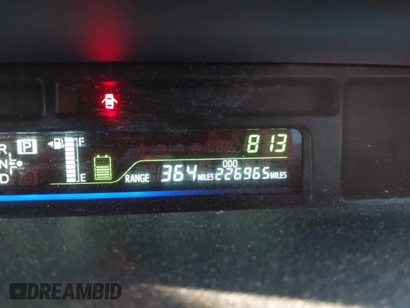 2014 Toyota Prius Two with VIN JTDZN3EU9EJ009691, listed as a IAAI auction lot 41829077 with 226,965 mi miles and . Bid and sale history available at DreamBid. Image 16.