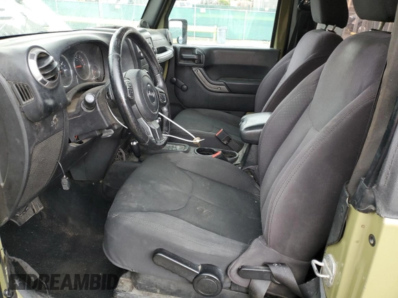 2013 Jeep Wrangler Sport with VIN 1C4AJWAGXDL586971, listed as a Copart auction lot 61574535 with 178,927 mi miles and Clean title. Bid and sale history available at DreamBid. Image 7.