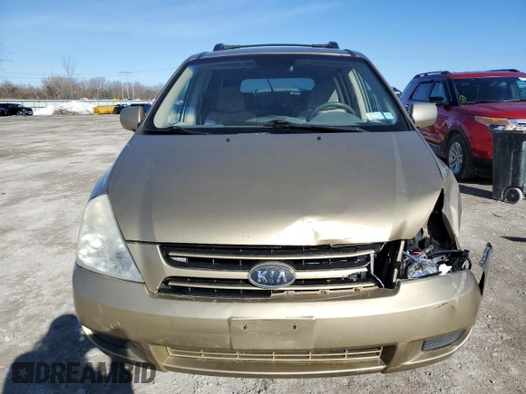 2007 Kia Sedona LX with VIN KNDMB233476147961, listed as a Copart auction lot 48478215 with 234,710 mi miles and Salvage Title. Bid and sale history available at carsss.com. Image 5.