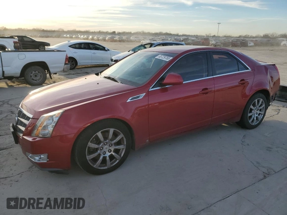 2008 Cadillac CTS AWD w/1SB with VIN 1G6DS57VX80172013, listed as a Copart auction lot 88729765 with 135,731 mi miles and Salvage Title. Bid and sale history available at carsss.com. Image 1.