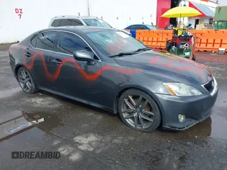 2006 Lexus IS 250 with VIN JTHCK262162000032, listed as a IAAI auction lot 41945033 with 253,622 mi miles and . Bid and sale history available at DreamBid. Image 1.