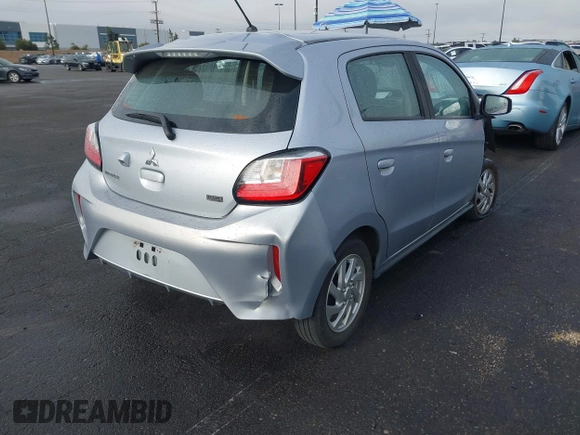 2021 Mitsubishi Mirage ES with VIN ML32AUHJ4MH004203, listed as a IAAI auction lot 41919476 with 87,854 mi miles and . Bid and sale history available at DreamBid. Image 17.