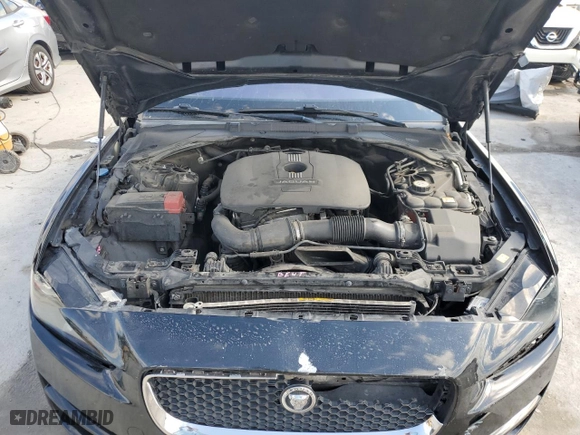 2017 Jaguar XE 25t with VIN SAJAR4BG7HA977736, listed as a Copart auction lot 48751375 with 121,674 mi miles and Salvage Title. Bid and sale history available at carsss.com. Image 11.