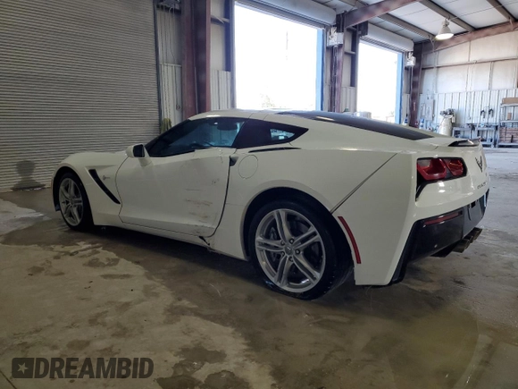 2016 Chevrolet Corvette 1LT with VIN 1G1YB2D71G5118256, listed as a Copart auction lot 80724654 with 81,991 mi miles and Salvage Title. Bid and sale history available at carsss.com. Image 2.