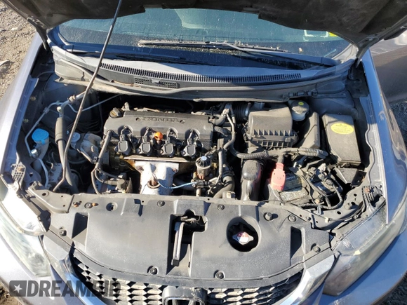 2014 Honda Civic Sedan LX with VIN 2HGFB2F55EH506012, listed as a Copart auction lot 45542855 with 186,712 mi miles and Salvage Title. Bid and sale history available at carsss.com. Image 11.