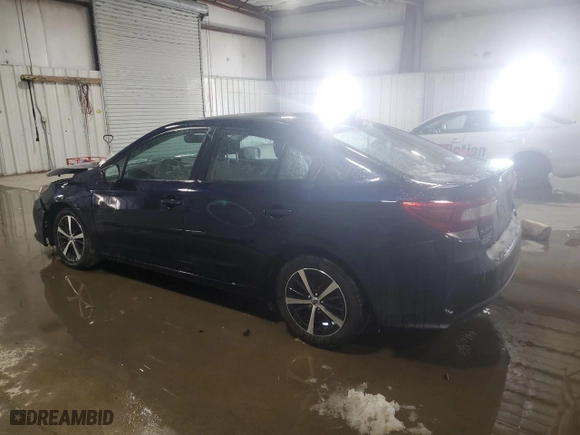 2021 Subaru Impreza Premium with VIN 4S3GKAD64M3606452, listed as a Copart auction lot 89358995 with 0 mi miles and Salvage Title. Bid and sale history available at carsss.com. Image 2.