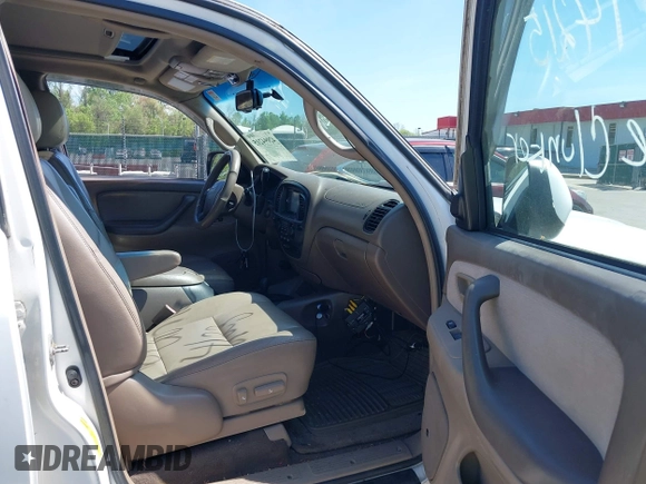 2003 Toyota Sequoia SR5 with VIN 5TDBT44A03S169642, listed as a IAAI auction lot 42094215 with 144,498 mi miles and . Bid and sale history available at DreamBid. Image 5.