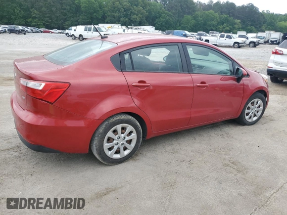 2017 Kia Rio LX with VIN KNADM4A39H6005760, listed as a Copart auction lot 53929275 with 0 mi miles and Clean Title. Bid and sale history available at carsss.com. Image 3.