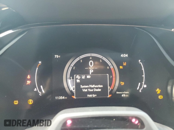 2023 Lexus RX 350 with VIN 2T2BAMCA8PC008263, listed as a Copart auction lot 57031465 with 11,354 mi miles and Clean title. Bid and sale history available at DreamBid. Image 9.
