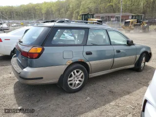2001 Subaru Legacy Wagon Outback w/RL Equip with VIN 4S3BH675717664651, listed as a Copart auction lot 53679995 with 272,048 mi miles and Salvage Title. Bid and sale history available at carsss.com. Image 3.