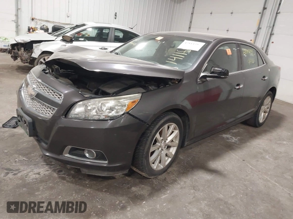 2013 Chevrolet Malibu LTZ with VIN 1G11H5SA1DF281933, listed as a IAAI auction lot 42114395 with 193,550 mi miles and . Bid and sale history available at DreamBid. Image 2.