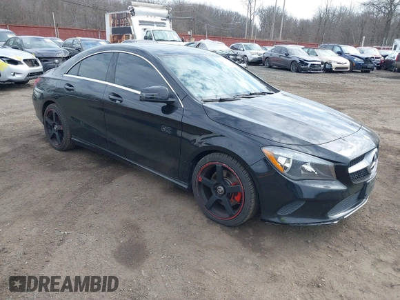 2018 Mercedes-Benz CLA 250 z VIN WDDSJ4GB8JN605978, wystawiony jako IAAI lot #41664999 z przebiegiem 59 527 mil mil oraz . Historia ofert i sprzedaży dostępna na DreamBid. Obrazek 1.