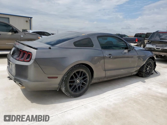2014 Ford Mustang V6 with VIN 1ZVBP8AM7E5273383, listed as a Copart auction lot 58602265 with 154,480 mi miles and Salvage title. Bid and sale history available at DreamBid. Image 3.
