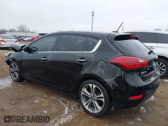 2016 Kia Forte EX with VIN KNAFX5A84G5604393, listed as a IAAI auction lot 42011963 with 79,145 mi miles and . Bid and sale history available at DreamBid. Image 3.