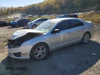 2012 Ford Fusion SE with VIN 3FAHP0HA9CR267305, listed as a Copart auction lot 77114304 with 165,781 mi miles and Salvage Title. Bid and sale history available at carsss.com. Image 1.