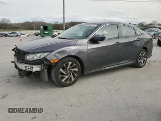 2017 Honda Civic Sedan EX with VIN 19XFC2F72HE051794, listed as a Copart auction lot 49800715 with 231,818 mi miles and Salvage Title. Bid and sale history available at carsss.com. Image 1.