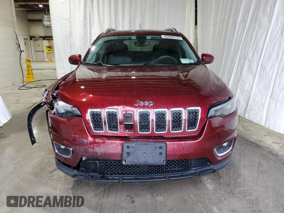 2019 Jeep Cherokee Limited с VIN 1C4PJMDN5KD117772, выставлен на аукционе Copart как лот 62888735 с пробегом 52 813 миль миль и Списание • Salvage title. История ставок и продаж доступна на DreamBid. Изображение 5.