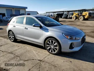 2020 Hyundai Elantra GT with VIN KMHH35LE7LU133085, listed as a Copart auction lot 81051284 with 48,724 mi miles and Salvage Title. Bid and sale history available at carsss.com. Image 4.