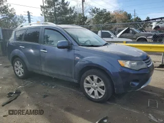 2007 Mitsubishi Outlander XLS with VIN JA4MT41X17Z020320, listed as a Copart auction lot 43949725 with 214,347 mi miles and Salvage Title. Bid and sale history available at carsss.com. Image 4.