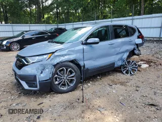 2020 Honda CR-V EX with VIN 5J6RW1H52LL005225, listed as a Copart auction lot 57719725 with Not provided miles and Salvage title. Bid and sale history available at DreamBid. Image 1.