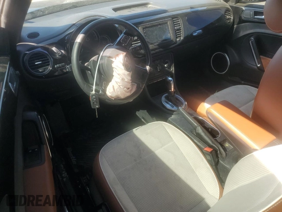 2016 Volkswagen Beetle Wolfsburg Edition with VIN 3VWF17AT4GM638684, listed as a Copart auction lot 49648665 with Not Provided miles and Salvage Title. Bid and sale history available at DreamBid. Image 8.