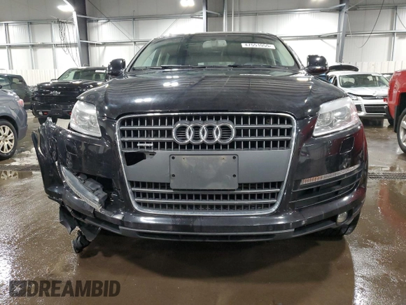 2008 Audi Q7 Premium with VIN WA1BY74L08D018785, listed as a Copart auction lot 47551055 with 136,130 mi miles and Salvage title. Bid and sale history available at DreamBid. Image 5.