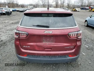 2021 Jeep Compass Limited with VIN 3C4NJDCB4MT565349, listed as a Copart auction lot 52520465 with 79,656 mi miles and Salvage title. Bid and sale history available at DreamBid. Image 6.