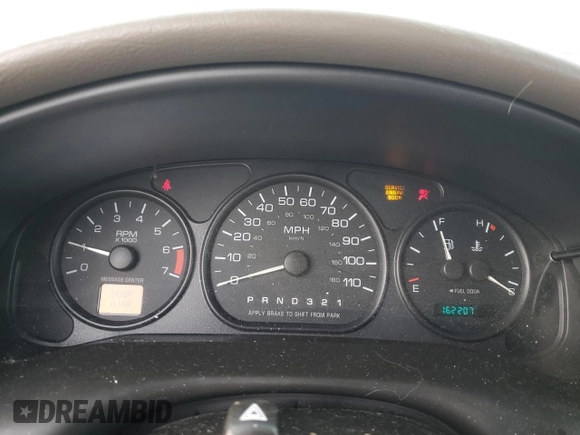2000 Oldsmobile Silhouette z VIN 1GHDX13EXYD209867, wystawiony jako Copart lot #44023175 z przebiegiem 162 207 mil mil oraz Szkody całkowita. Historia ofert i sprzedaży dostępna na DreamBid. Obrazek 9.